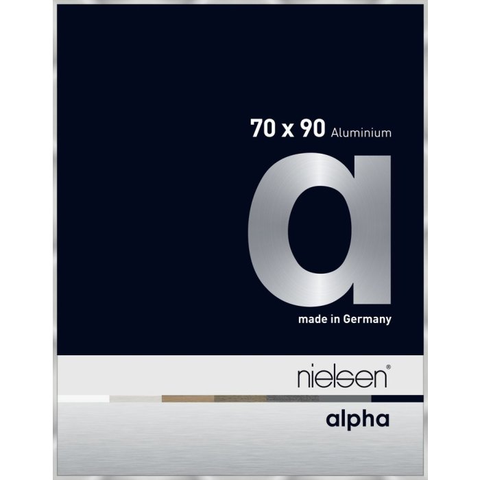 Nielsen Aluminium fotolijst Alpha 70x90 cm zilver