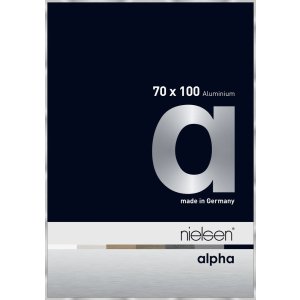 Nielsen Aluminium fotolijst Alpha 70x100 cm zilver