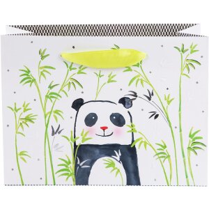 Geschenktas Panda 18x10x25 cm