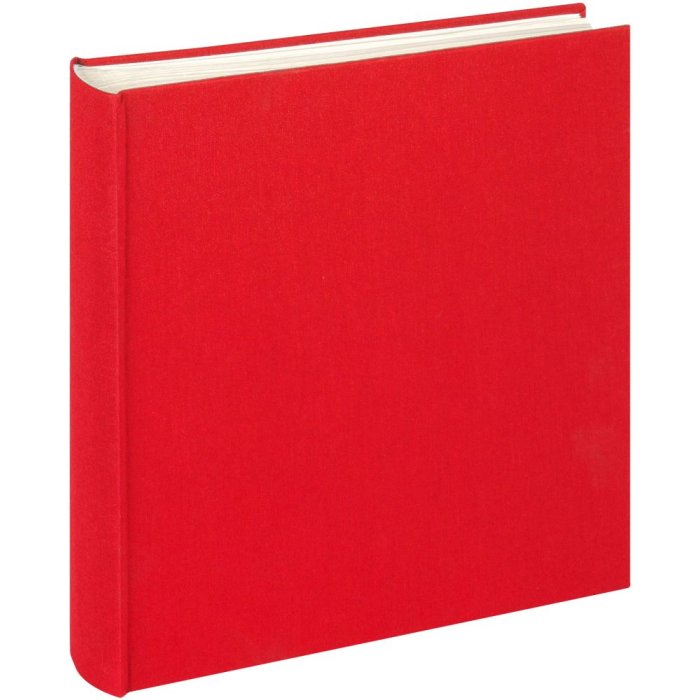 Jumbo Foto Album Doek 30x30 cm rood