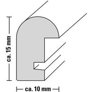 Hama Houten lijst Phoenix 24x30 cm wit