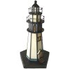 Tafellamp Tiffany Lighthouse Ø 12x28 cm E14-max 1x25W LumiLamp 5LL-6053