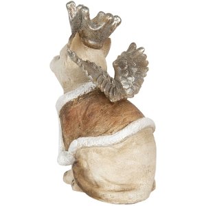 Decoratie Kat met Vleugels 34x21x37 cm Clayre en Eef 6ce1134