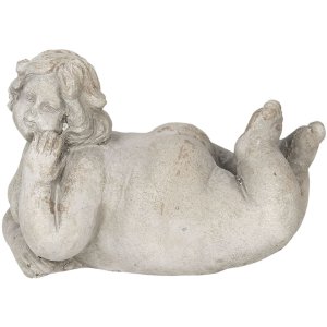 Decoratie Liggende Vrouw 17x9x12 cm Clayre en Eef 6te0284