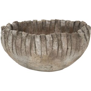 Bloempot ø 25x13 cm Clayre en Eef 6te0292m