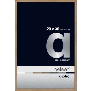 Nielsen Aluminium fotolijst Alpha tcsc 20x30 cm eiken