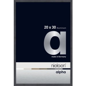 Nielsen Aluminium fotolijst Alpha tcsc 20x30 cm grijs