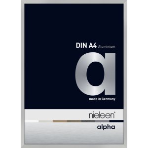 Nielsen Aluminium fotolijst Alpha tcsc 21x30 cm zilver mat