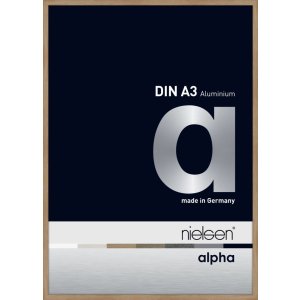 Nielsen Aluminium fotolijst Alpha tcsc 30x42 cm eik