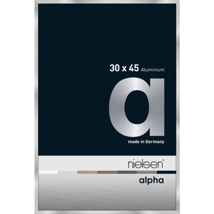 Nielsen Aluminium fotolijst Alpha tcsc 30x45 cm zilver