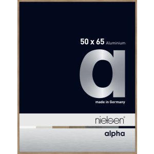 Nielsen Aluminium fotolijst Alpha tcsc 50x65 cm eik