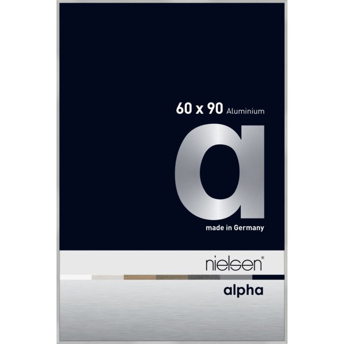 Nielsen Aluminium fotolijst Alpha tcsc 60x90 cm zilver mat