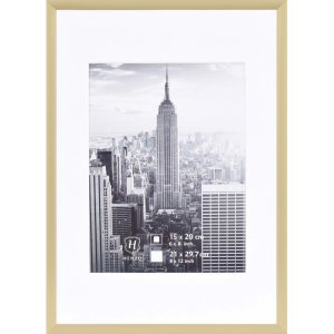 Henzo Aluminium lijst Manhattan 21x30 cm goud