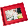 Passepartout fotolijst 10x15 cm rood