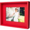 Passepartout fotolijst 10x15 cm rood