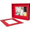 Passepartout fotolijst 10x15 cm rood