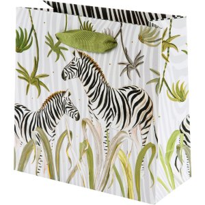 Geschenktas Wild Life Zebra 18x18x8 cm