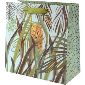 Geschenktas Wild Life Leopard 27x13x33 cm