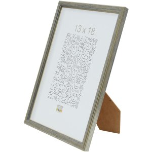 s236d1 Houten lijst zilver 15x20 cm