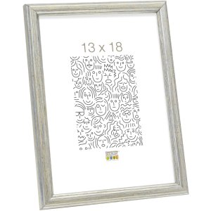 s236d1 Houten lijst zilver 30x40 cm