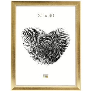 Houten lijst s45ya1 goud 18x24 cm normaal glas