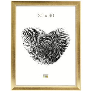 Houten lijst s45ya1 goud 10x15 cm anti-reflecterend glas