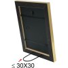 Houten lijst s45ya1 goud 10x15 cm anti-reflecterend glas