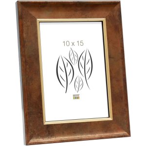 Houten lijst s46ea3 gouden rand 21x30 cm