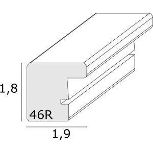 Fotolijst s46rh7 grijs-bruin 10x15 cm