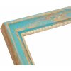 Houten lijst s46tg turquoise 10x15 cm