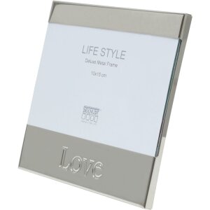 Fotolijst s57ml1 zilver 10x15 cm Love