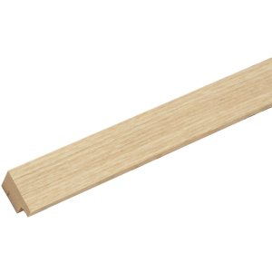 Houten lijst s66kh1 natuur 30x45 cm met passe-partout