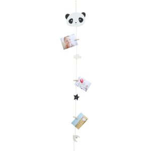 Foto hanger met panda motief voor 6 fotos