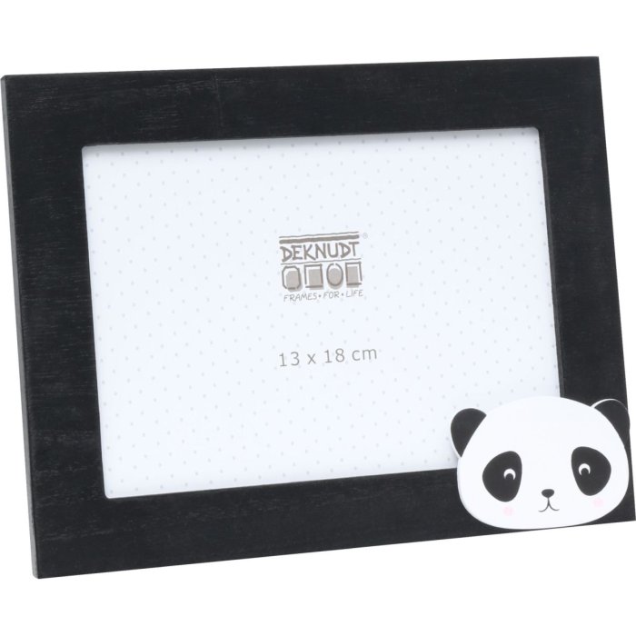 Fotolijst s67uc2 Panda zwart 10x15 cm