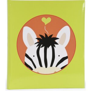 Henzo Jumbo Fotoalbum Jungle Zebra 29x33 cm 100 witte...