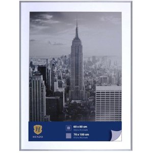 Henzo Aluminium lijst Manhattan 70x100 cm zilver