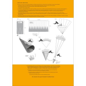 School Kegel Knutselset Gegolfd Kartonnen Graafmachine 68 cm