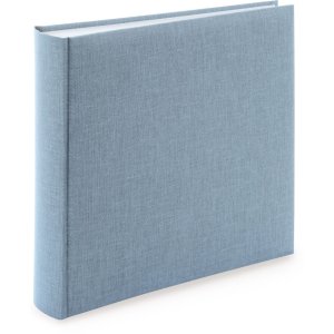 Goldbuch xl fotoalbum Summertime blauw-grijs 35x36 cm 100 witte paginas