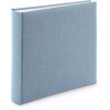 Goldbuch xl fotoalbum Summertime blauw-grijs 35x36 cm 100 witte paginas