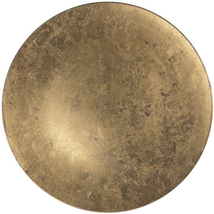 Bord ø 33 cm goud 64602