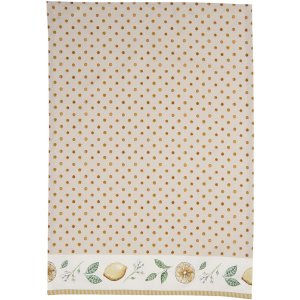 Keukenhanddoek 50x70 cm beige lel42