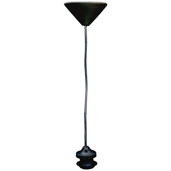 Lamp ophanging 1.35 meter - e27 zwart splosz