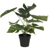 Decoratie Kunstplant Monstera Deliciosa 30x30x34 cm groen 6pl0215