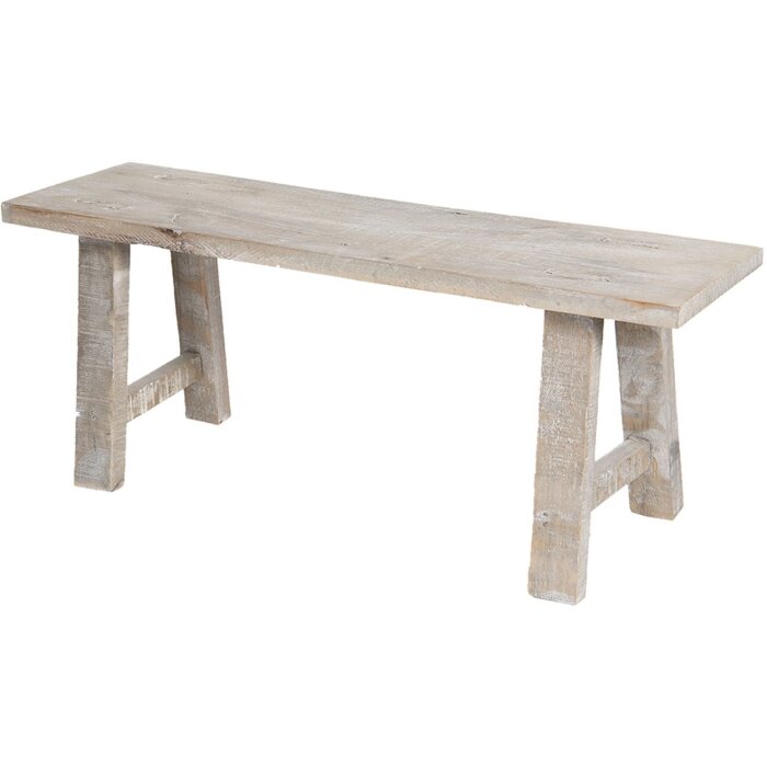 Planter Tafel 48x13x28 cm bruin 6h1951