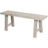 Planter Tafel 48x13x28 cm bruin 6h1951