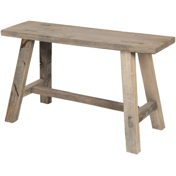 Planter Tafel 60x18x24 cm bruin 6h1955