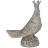 Decoratie Vogel 19x10x24 cm wit 6pr2868