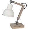 Bureaulamp 15x15x47 cm E27-max 1x60W crème 6lmp494n