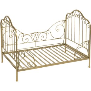 Hondenbed 80x53x58 cm goud 40180GO