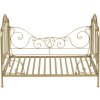 Hondenbed 80x53x58 cm goud 40180GO